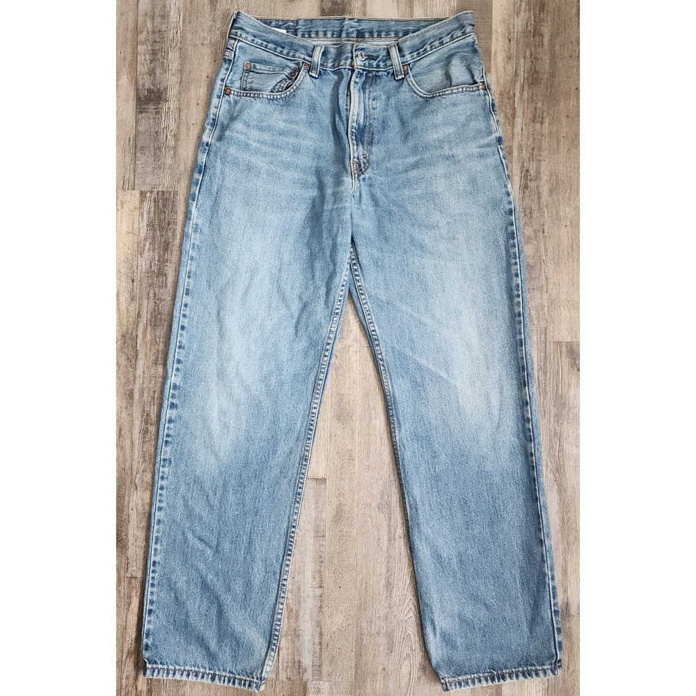 Levi's 550 Relaxed Fit Jeans Men's 31x31 (33x32 tag) Straight Leg Blue